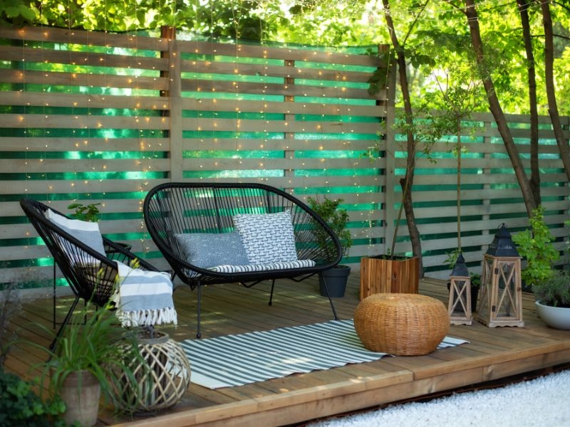 A privacy screen for your backyard