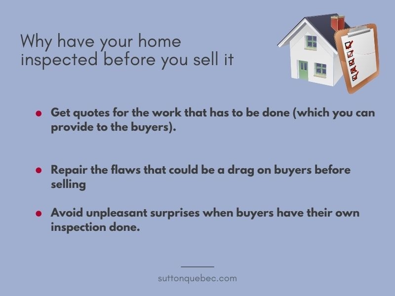Reasons to have your home inspected before you sell it