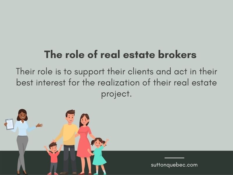 The role of real estate brokers